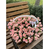 Корзина Кустовых роз 