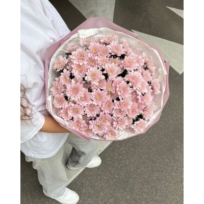 Букет кустовых хризантем