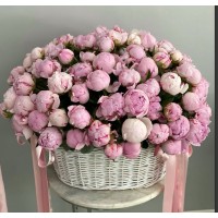 101 Пион в Корзине "Peony" Sarah Bernard